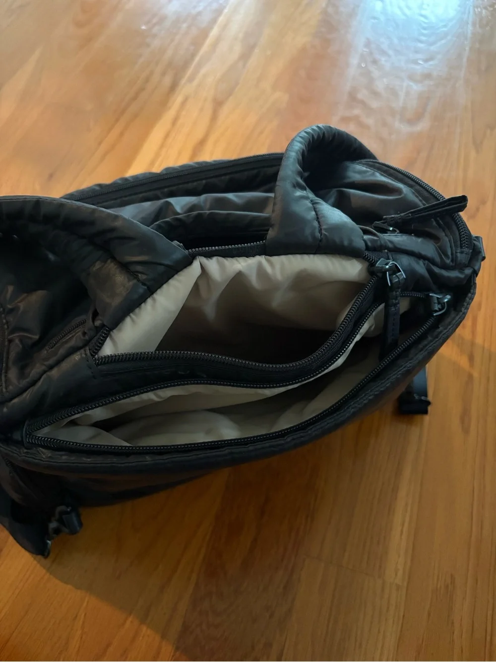 Caraa Medium Black Diaper Bag